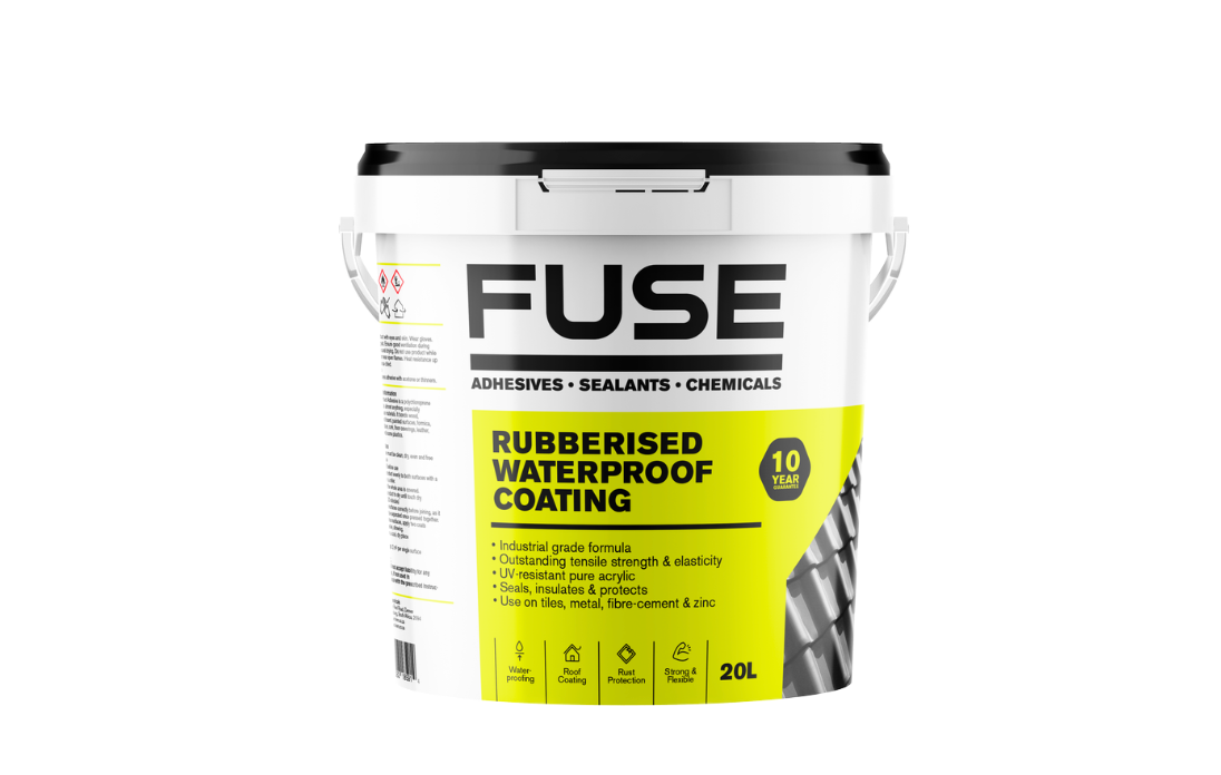 Fuse Rubberised Waterproofing Paint 20L Protective Coating