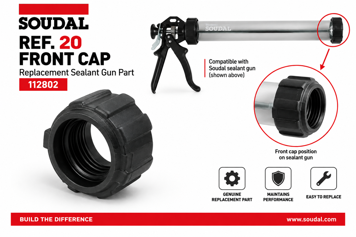 Soudal Ref 20 Front Cap 112802 Replacement Sealant Gun Part
