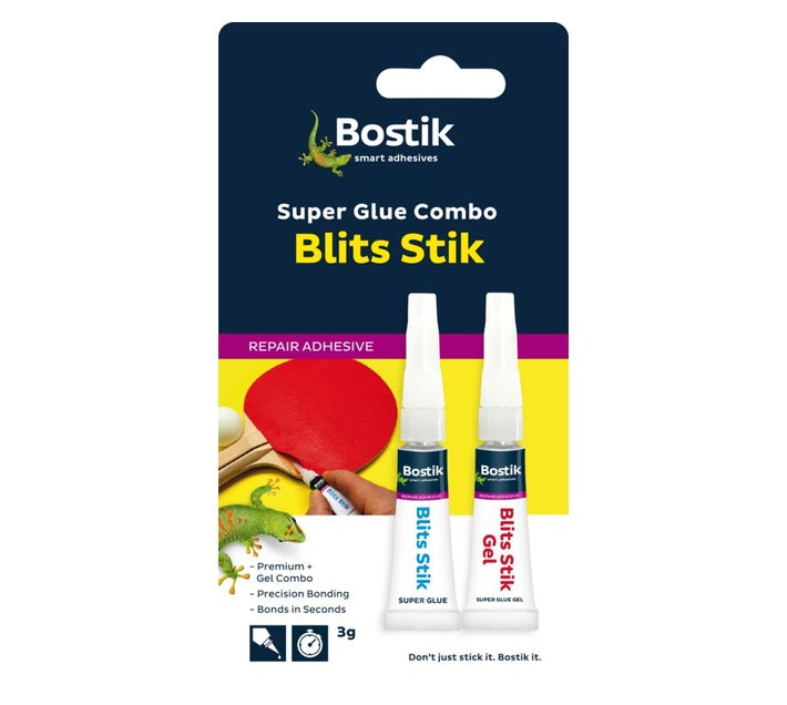 Bostik Blits Super Glue Combo