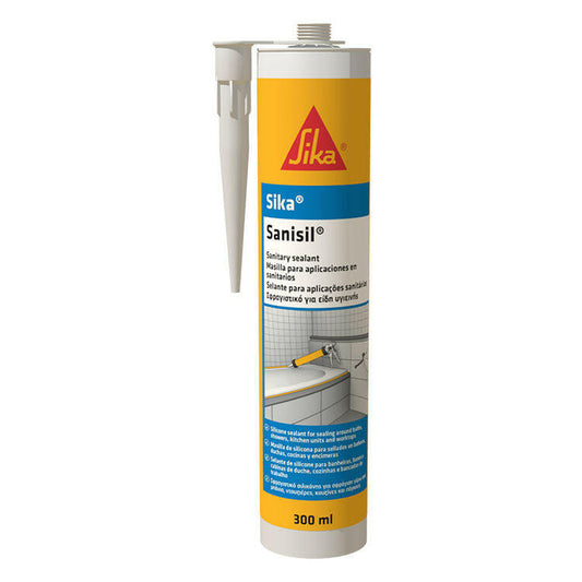 Sanisil β Mold & Mildew Resistant Silicone Sealant for Bathrooms & Kitchens.