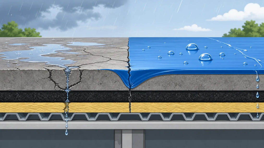 Fuse Rubberised Waterproofing Paint for Roofs and Wet Areas