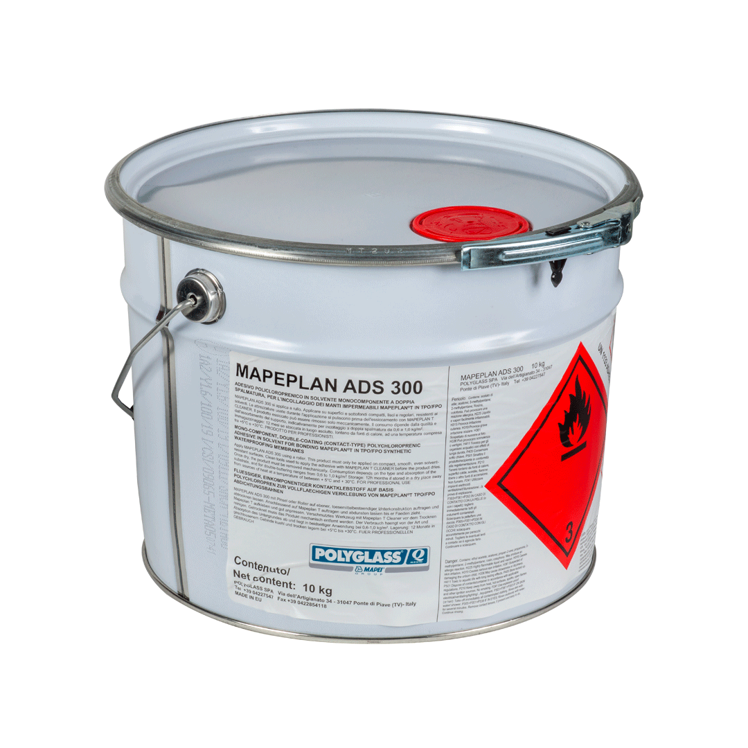 Mapeplan ADS 300 ADR 333 COLLA A CONTATTO PE buckets 10 kg (solvent based)