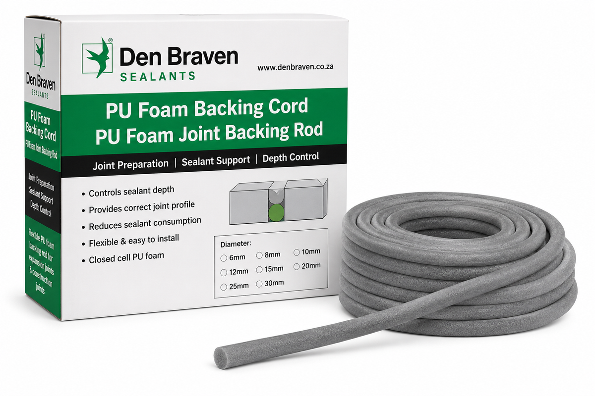 Den Braven PU Foam Backing Cord PU Foam Joint Backing Rod