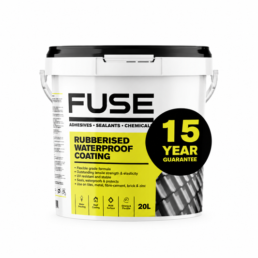 Fuse Rubberised Waterproofing Paint 20L Protective Coating