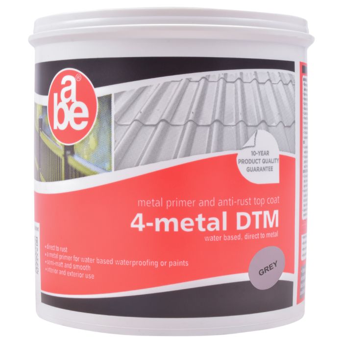 a.b.e.® 4 Metal DTM Grey 1L