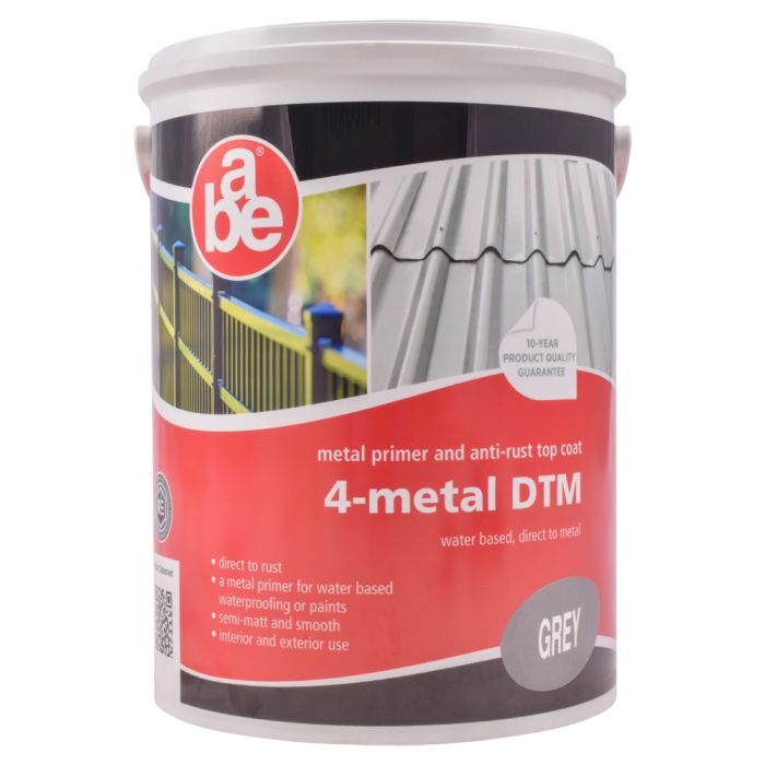 a.b.e.® 4 Metal DTM Grey 5L