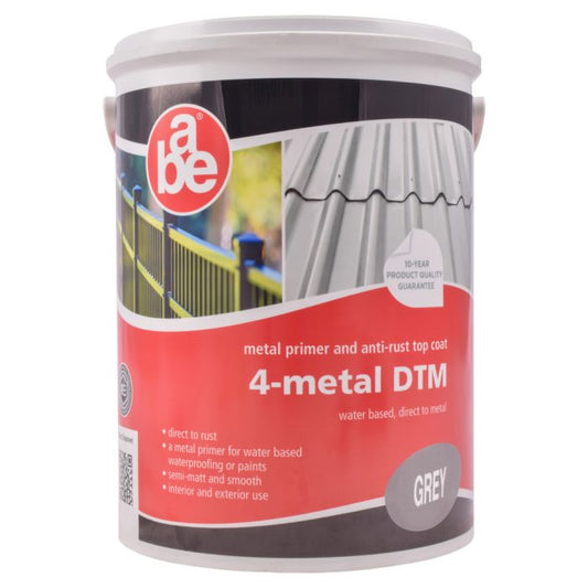 a.b.e.® 4 Metal DTM Grey 5L