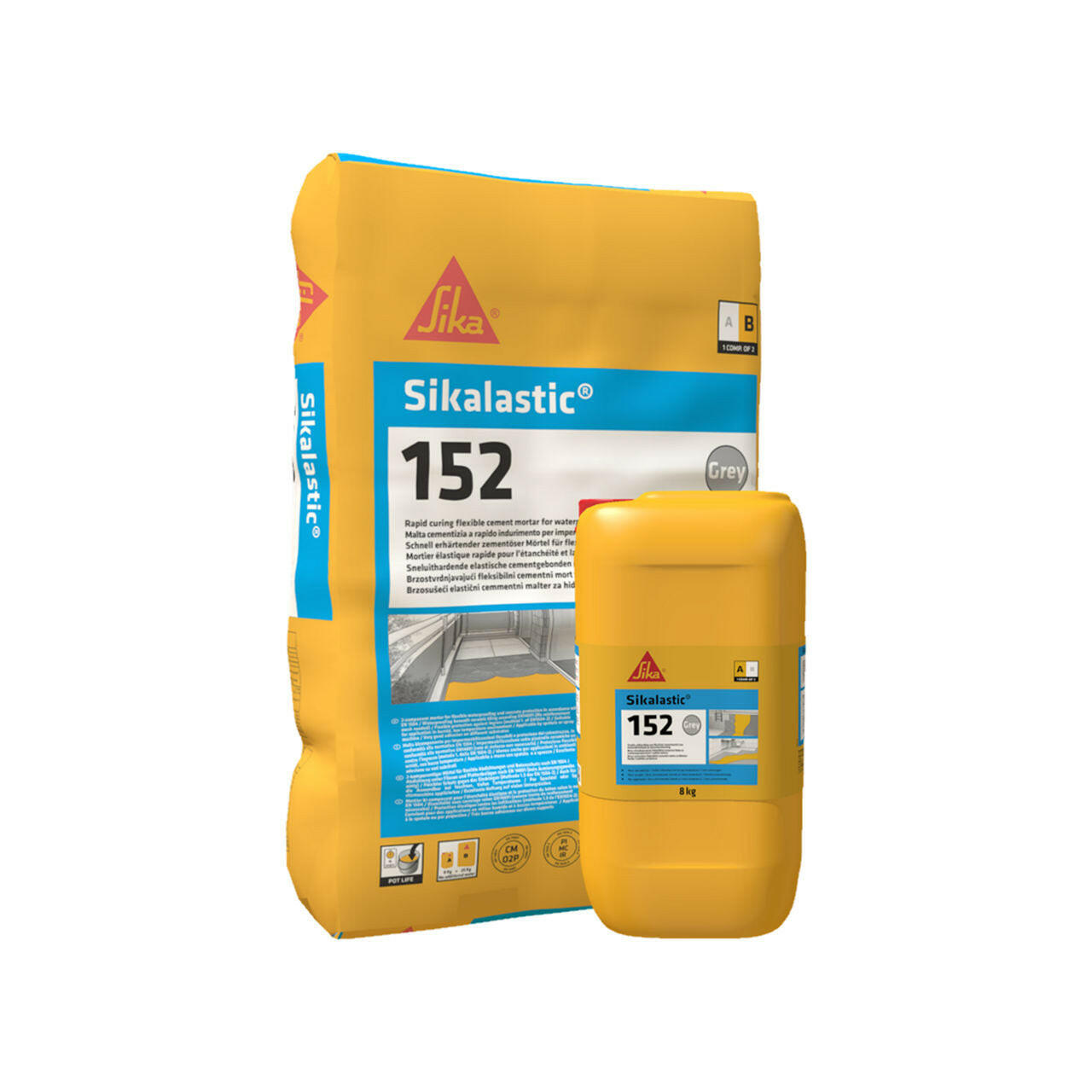Sikalastic-152 Kit – High-Performance Waterproofing System for Roofs & Surfaces.